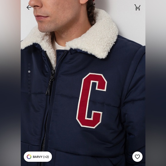 NWT Champion Heavy Puffer Teddy Lined Padded Coach Jacket high thermal resistant - Picture 3 of 7